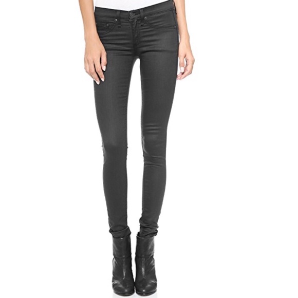 rag & bone Denim - Rag n Bone Dark Gray Legging Jean Size 26